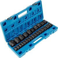 VEVOR Impact Sockets Set 1/2 Inch Drive 26PC Standard 6-Point