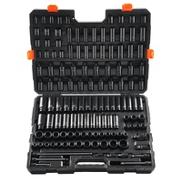VEVOR Impact Sockets Set 130PC 3/8" & 1/2" Drive Ratchet Tool Kit