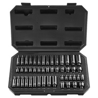 VEVOR Impact Sockets Set 48 Piece 1/4" Drive 6-Point Tool Kit