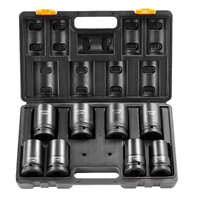 VEVOR Impact Sockets Set 8 Piece 1" Drive 6-Point Tool Kit