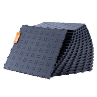 VEVOR Interlocking Garage Tiles 12x12in 25 Pack Graphite Gray