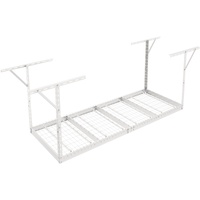 VEVOR Overhead Garage Storage Rack 91.44x243.84cm 272.16kg Capacity White