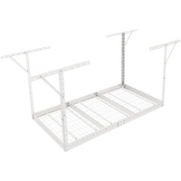 VEVOR Overhead Garage Storage Rack 36x72in 550lbs White Adjustable