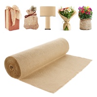 VEVOR Burlap Fabric Roll Tree Wrap 914mm x 45.7m Crafts Plants