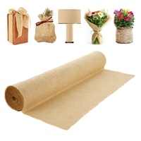 VEVOR Burlap Fabric Roll 1016mm x 22.86m Natural Jute Decor