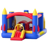 VEVOR Inflatable Bounce House 4.0x2.4x2.4m Slide Blower Ages 3-8
