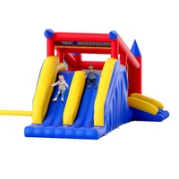 VEVOR Inflatable Bounce House 4.6x2.6x2.3m Slide Blower Ages 3-8
