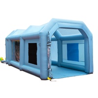 VEVOR Inflatable Spray Booth 20x10x8ft Paint Tent Dual Blowers