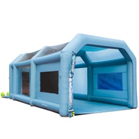 VEVOR Inflatable Paint Booth 23x13x8.5ft 480W+750W Spray Tent