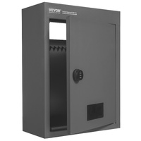 VEVOR Through Wall Drop Box Steel Combination Lock Dark Gray