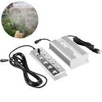 VEVOR 10 Head Ultrasonic Mist Maker 5kg/h Waterproof Pond