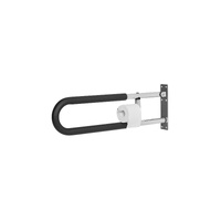 VEVOR Toilet Safety Rail 76.5cm U-Shaped Grab Bar with Paper Holder