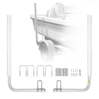 VEVOR Boat Trailer Guide 1016mm Adjustable Steel Poles 2PCS