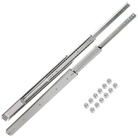 VEVOR 42 Inch Heavy Duty Ball Bearing Drawer Slides 500lbs 3-Section