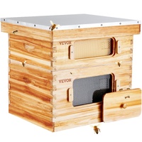 VEVOR 20 Frame Bee Hive Starter Kit Cedar Langstroth Beehive