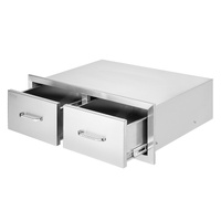 VEVOR 30" Outdoor Kitchen Drawers Stainless Steel BBQ Island