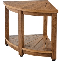 VEVOR Corner Shower Bench 18.5" Height Water Resistant Storage Shelf
