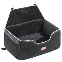 VEVOR Dog Booster Car Seat for Medium Large Dogs up to 24.9kg Black