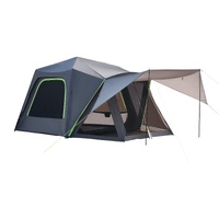 VEVOR SUV Tent 10ft Waterproof Double Layer Camping for 5-8 Person