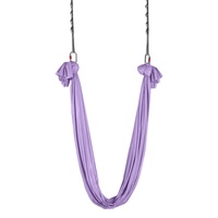 VEVOR 4m Aerial Yoga Hammock Swing Starter Kit Purple