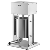 VEVOR 10L Electric Sausage Stuffer Variable Speed Stainless Steel