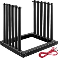 VEVOR 5-Lite Windshield Glass Rack, 24 Inch Steel Truck Rack with PVC Padding