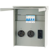 VEVOR RV Power Outlet Box 20/30/50A Electrical Receptacle
