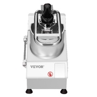 VEVOR Food Processor Vegetable Chopper 6 Blades Stainless Steel