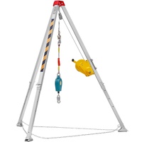 VEVOR Confined Space Tripod Kit 2600lbs Winch 8' Legs