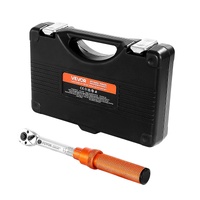VEVOR Click Torque Wrench Set 1/4" 20-240 lbf-in Orange