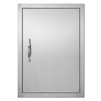 VEVOR BBQ Access Door 457x610mm Stainless Steel Flush Mount
