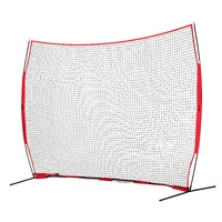 VEVOR Barricade Backstop Net 12x9ft Ball Sports Training Barrier