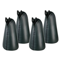 75.7 L Tree Watering Bags, 4 Pack 3-4 Hours Slow Release Gator Bags for Trees, Heavy Duty PE Tree Drip Irrigation Bag with Zipper, Durable & Reusable 