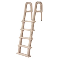 5-Step Inclined Robust Pool Ladder of 2 Handrails for 1219.2-1371.6mm Pool