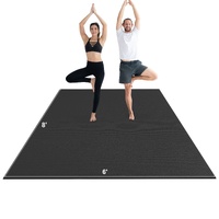 Exercise Mat, Non Slip High Density Premium Yoga Mat, Exercise Yoga Mat for Men & Women, Fitness & Exercise Mat with Bag & Carry Strap, for All Types 