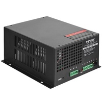 CO2 Laser Power Supply, 100W, Power Supply for 100W Laser Tube, Constant Current Protection, Open Circuit Protection, Fast Heat Dissipation, Compatibl