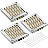 Replacement Chopper Blade, 1/4 inch, 3 PCS French Fry Blade Assembly with 6 Extra Knives, Stainless Steel Dicer Parts and Push Block for Cutting Potat