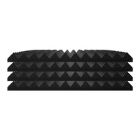 Acoustic Foam Panels 4 Pack 48 x 24 x 2 in for Studio Wall and Ceiling