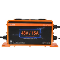15 AMP Golf Cart Smart Battery Charger for Yamaha G29 Plug IP67