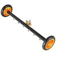 24" Pressure Washer Undercarriage Cleaner, Stainless Steel Surface Cleaner for Pressure Washer, 4000 Max PSI, Angle Adjustment Gear, 7 Spray Nozzles, 