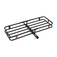 53" x 19" x 5", Hitch Cargo Carrier, 500 lbs Capacity Hitch Cargo Carrier with Hitch Stabilizer & Ratchet Straps, Hitch Mount Cargo Carrier with Cargo