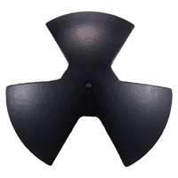 River Anchor 30LB Boat Anchor Cast Iron Black Vinyl-Coated Mushroom Anchor