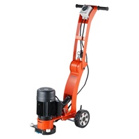 Electric Concrete Floor Grinder 7" Walk-Behind Grinder 2.0HP Concrete Floor Polisher, 1500W Grinding Machine, 1400RPM Upgrade Brushless Motor Surfacin