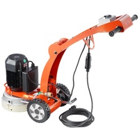 Electric Concrete Floor Grinder 10" Walk-Behind Grinder 3.0HP Concrete Floor Polisher, 2200W Grinding Machine, 1430RPM Upgrade Brushless Motor Surfaci