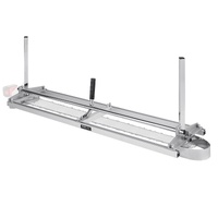Chainsaw Mill, Portable Sawmill 14"-48" Guide Bar, Galvanized Steel Chainsaw Planking Mill with 0.2"-11.81" Cutting Thickness, Wood Lumber Cross Cutti