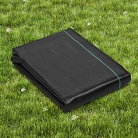 Weed Barrier Landscape Fabric, 4*100FT Heavy Duty Garden Weed Fabric, Woven PP Weed Control Fabric, Driveway Fabric, Geotextile Fabric for Landscaping