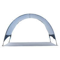Beach Tent Sun Shelter for 3 Person, UPF 50+ Protection, Portable Sun Shade Canopy with Carrying Bag & Ground Stakes, Lightweight and Easy Setup Beach
