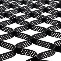Gravel Grid, 2 Inch Depth, 32.81 x 9.84 FT / 10000 x 3000 mm, 1880 LBS Per Sq ft Grass Ground Retainer, Permeable Geo Grids Driveway Stabilization, fo