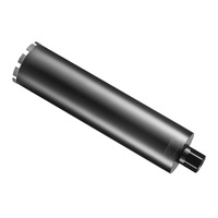 Core Drill Bit, 4.25" Wet Diamond Core Drill Bits, 14" Drilling Depth Concrete Core Drill Bit with Saw Blade, 1-1/4"-7 Inner Thread, Laser Welding, Di