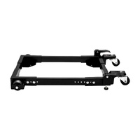 Mobile Base, 680.3 kg Capacity, Adjustable from 457.2 x 609.6 mm to 673.1 x 800.7 mm, Heavy Duty Universal Mobile Base Stand with Swivel Wheels, for W